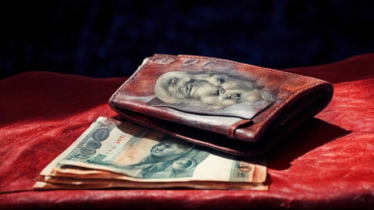 Попросила Kandinsky сгенерировать кошелек... Ладно, пусть будет