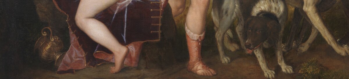 Тициан написал внушительное количество копий картины «Венера и Адонис», которые отличаются различными деталями. Высшее общество так полюбило сюжет, что спрос на копии картины был сумасшедшим.-3