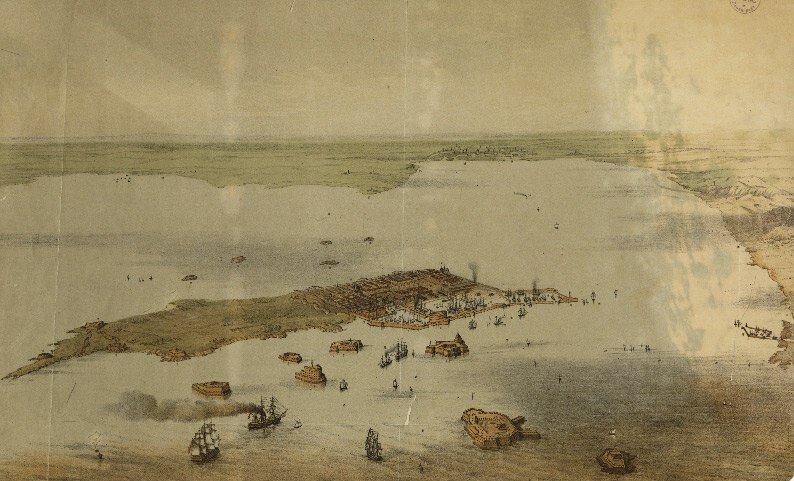 Форты Кронштадтской крепости (середина XIX века)