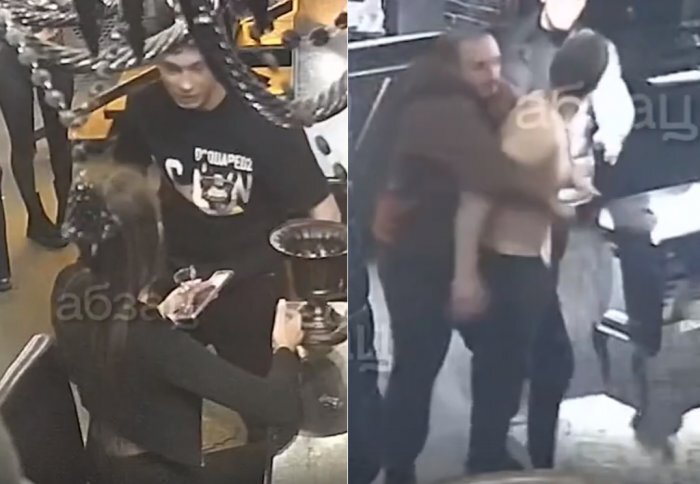 Кадры из видео. Источник: Абзац