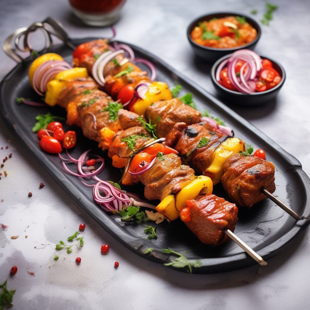 Сервировка блюда