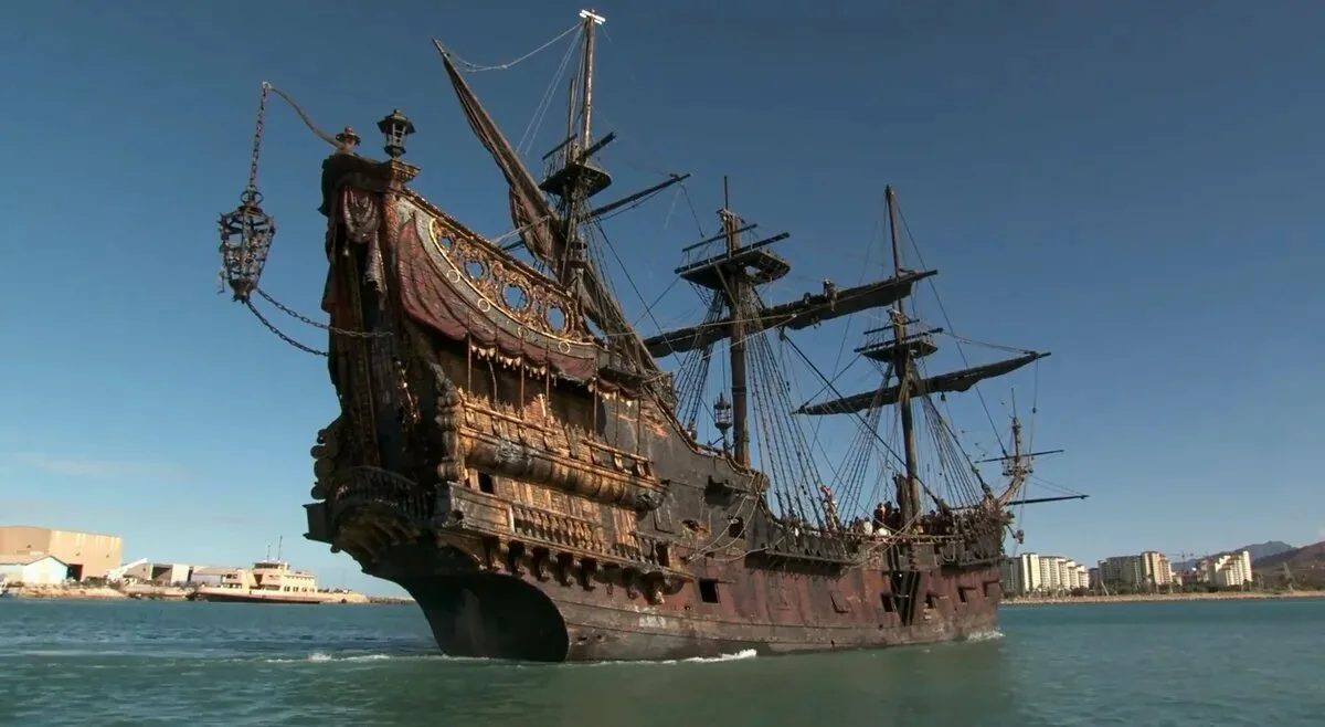 Корабль "Месть Королевы Анны"