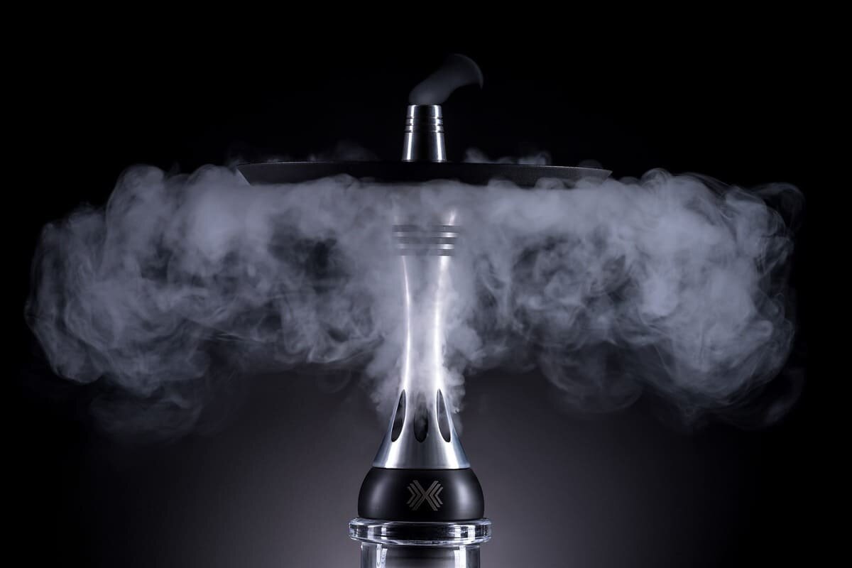 Дым выделяемый кальяном.