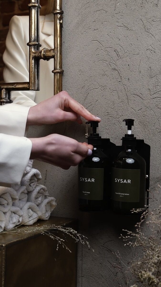 SYSAR - парфюмированное жидкое мыло для гостевых уборных, ресторанов, отелей и бизнес центров