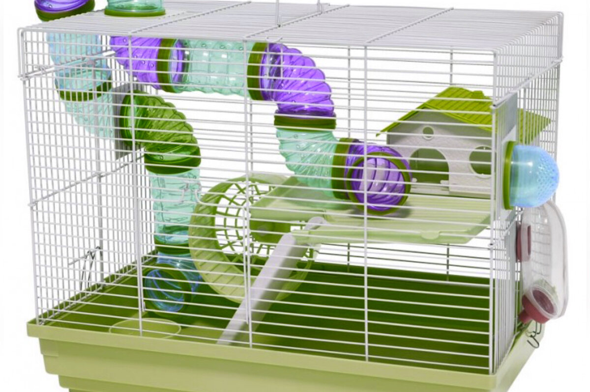 Неплохая клетка для хомячка