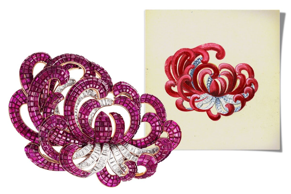 Брошь Van Cleef & Arpels