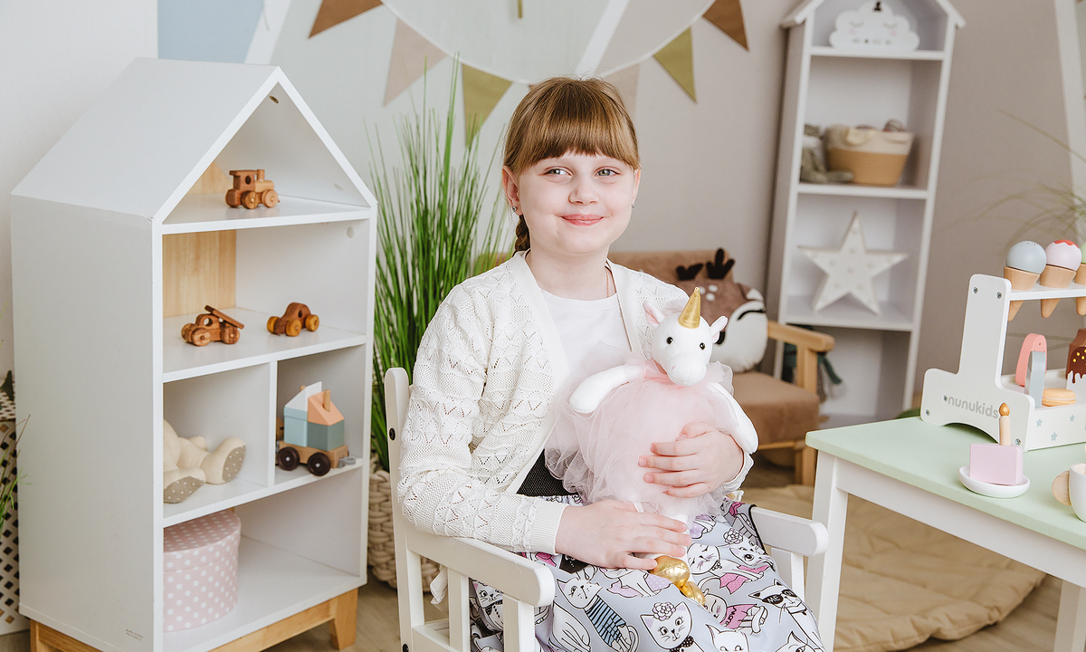 Соня Макарова, подопечная фонда "Алёша"