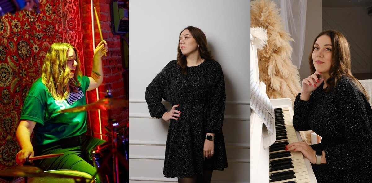 Вероника трудится в сфере энергетики, а также занимается творчеством — музыкой и фотографией