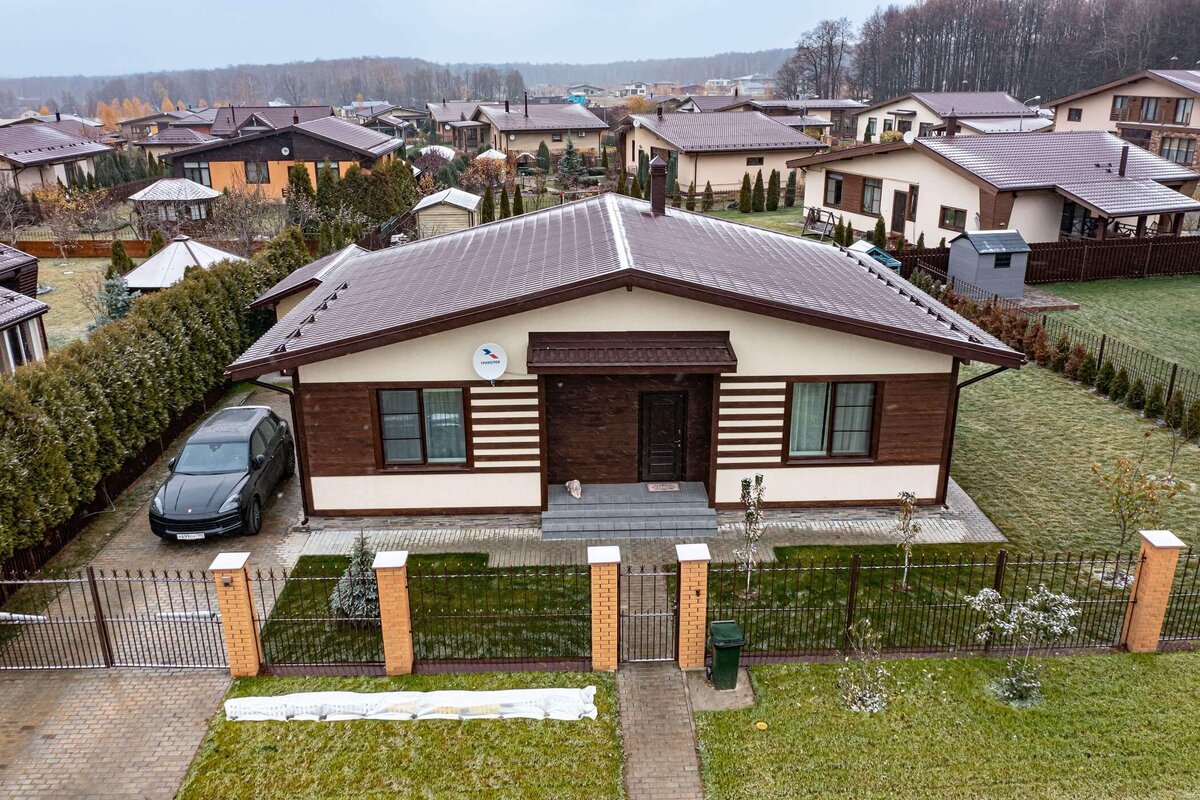 Дом по проекту Аоста в КП Олимп