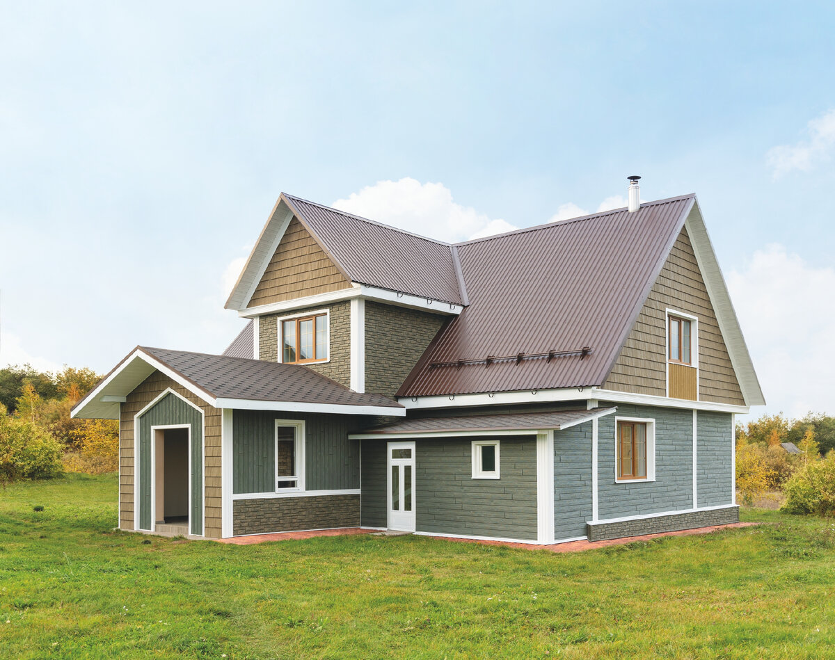 Сайдинг Ю-Пласт с декоративными элементами UP Decor 