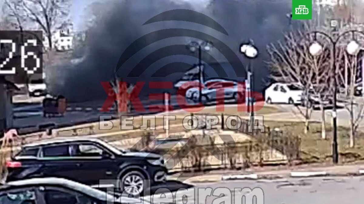    Часть улицы перекрыли в Белгороде    из-за    чрезвычайной ситуации