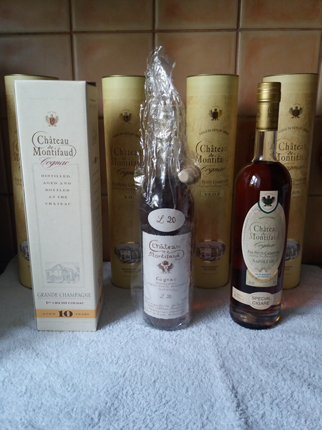 Коньяки Chateau de Montifaud из моего бара