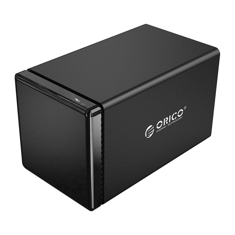 Док-станция для жёстких дисков 3.5", 4 слота Orico NS400RC3, черный [ORICO-NS400RC3-BK]