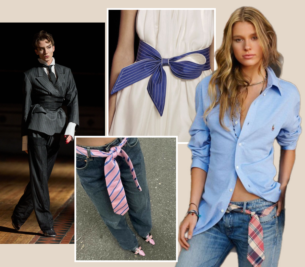 Мужской галстук, который раньше в основном ассоциировался с деловой одеждой, стал настоящим модным украшением.-2