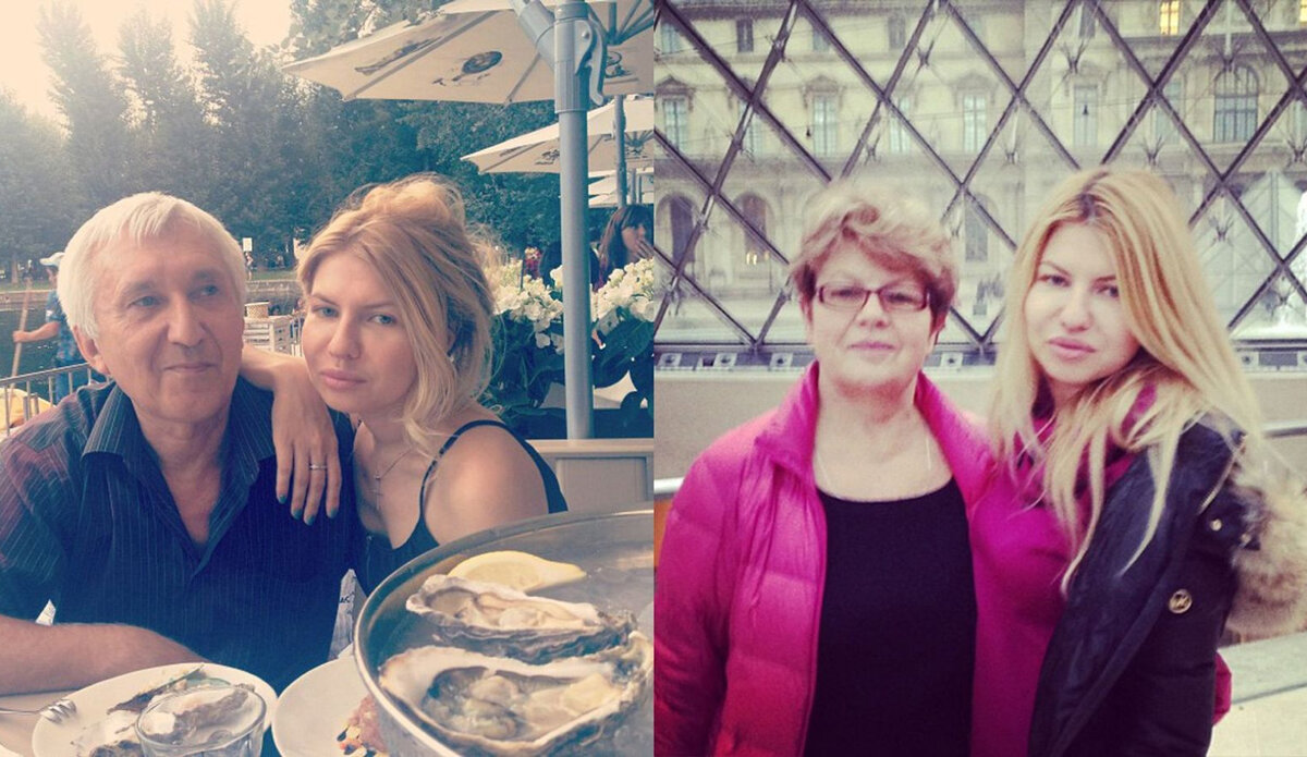    Надежда Стрелец со своими родителямиФото: социальные сети Надежды Стрелец