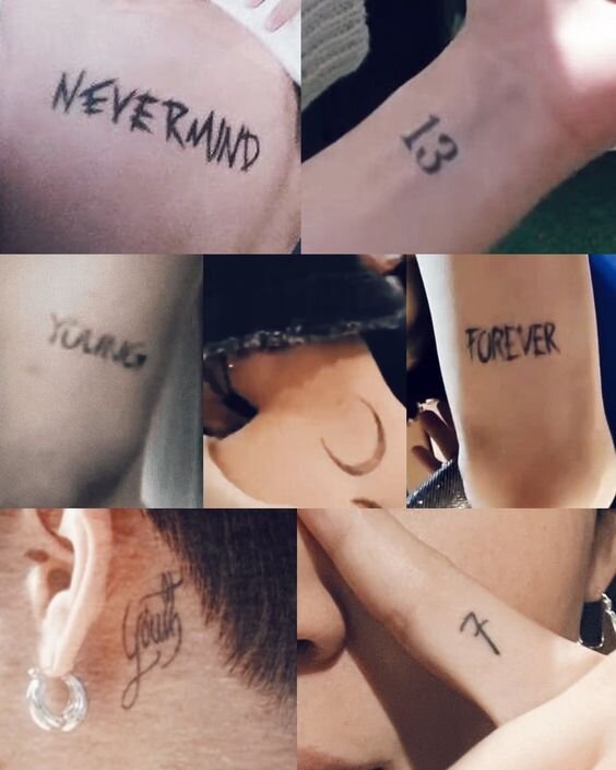 Тату - попурри от Чимина