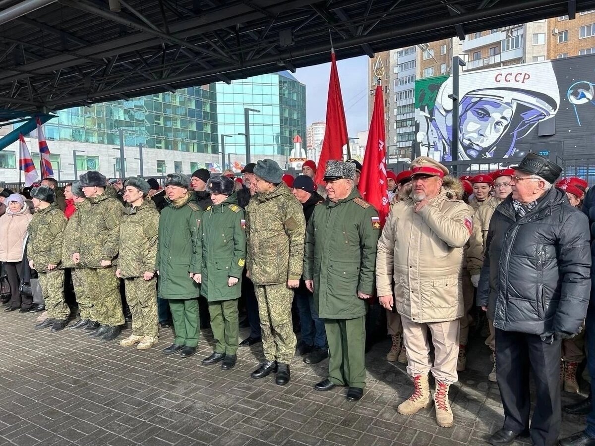 Тематический поезд агитационно-пропагандистской акции «Сила в правде!» | РО  ДОСААФ России Самарской области | Дзен