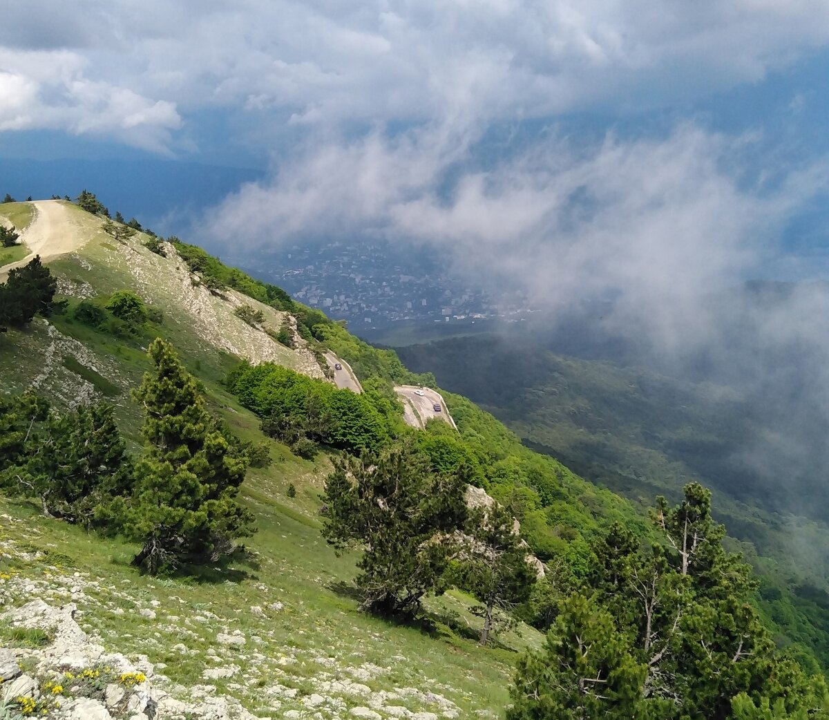 Фотография из личного архива. Ай-Петри.