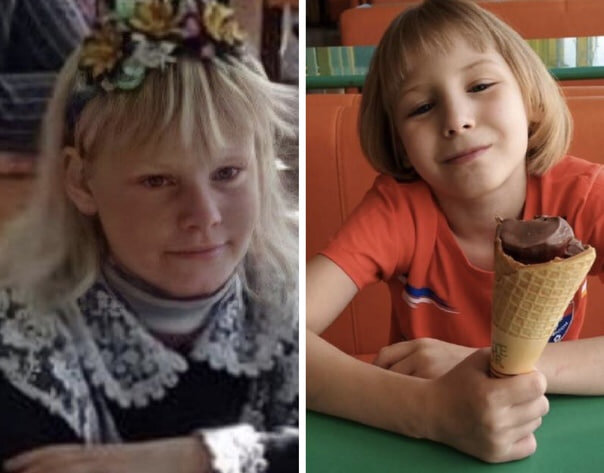 На фото:  Ульяна Дегтярь (справа) и Настя Феслер (слева)