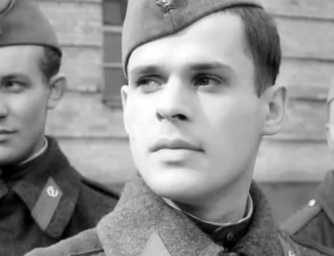 Кадр из фильма "Солдатское сердце" (1958)