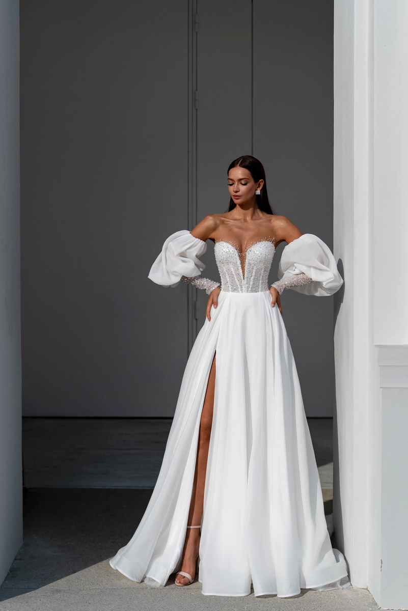    Роскошь – это синоним к платью в стиле «ампир». Лукбук салона «Мэри Трюфель»