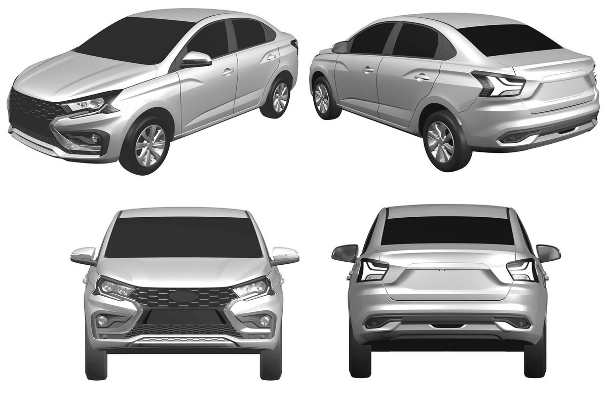 Патентное изображение Lada Iskra.
