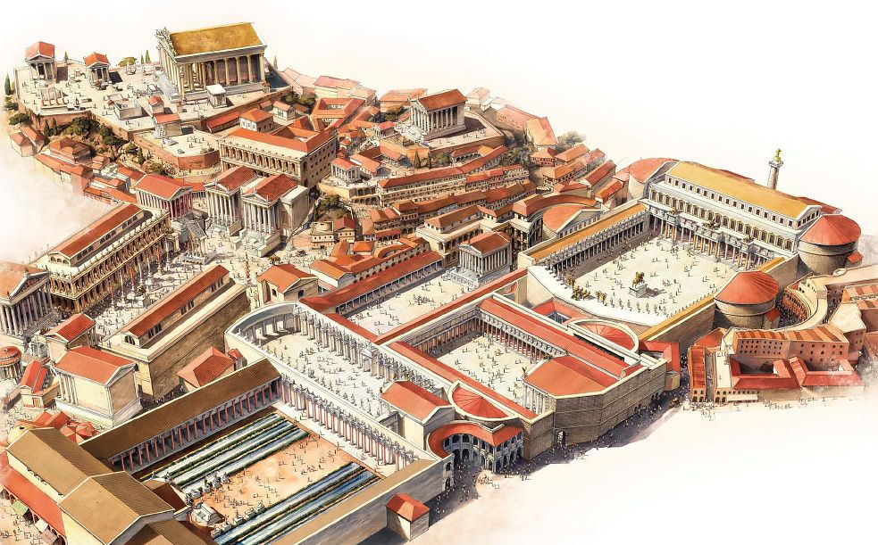 Реконструкция Римского форума