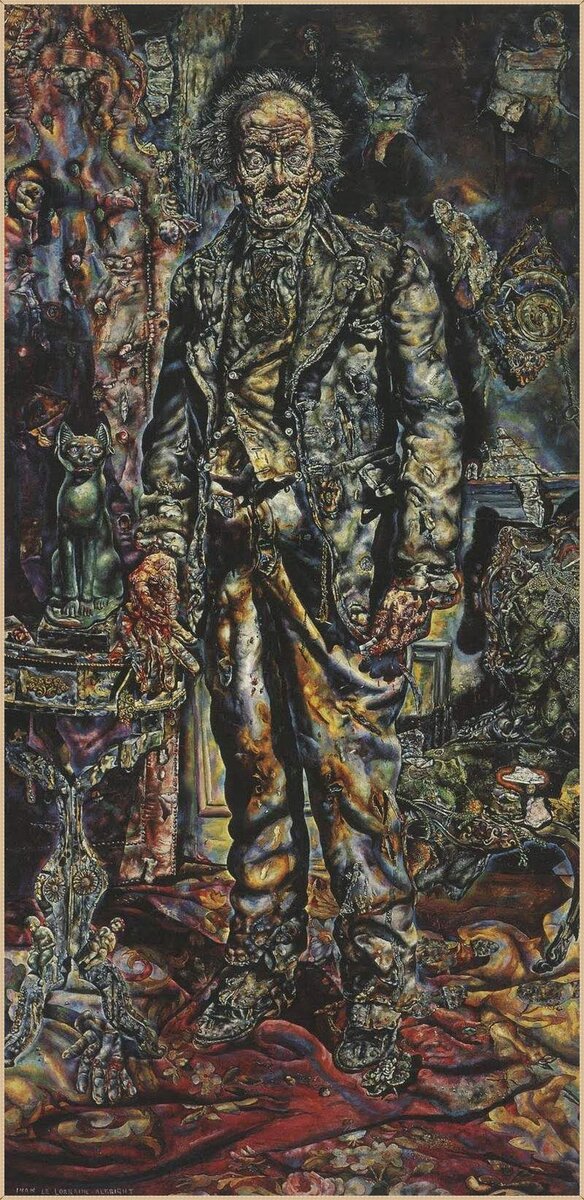 © Айвен Олбрайт (Ivan  Albright). Портрет Дориана Грея. 1943-1944 