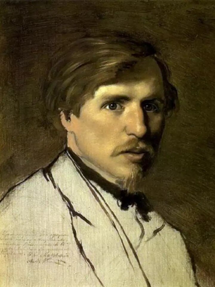 Василий Перов. «Портрет И. М. Прянишникова», 1862.
