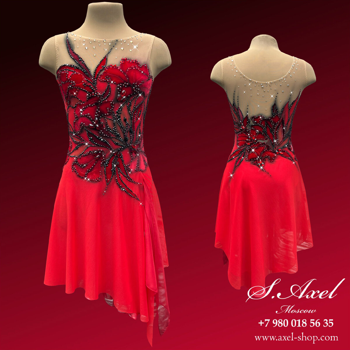 Платье для фигурного катания Tango Amore