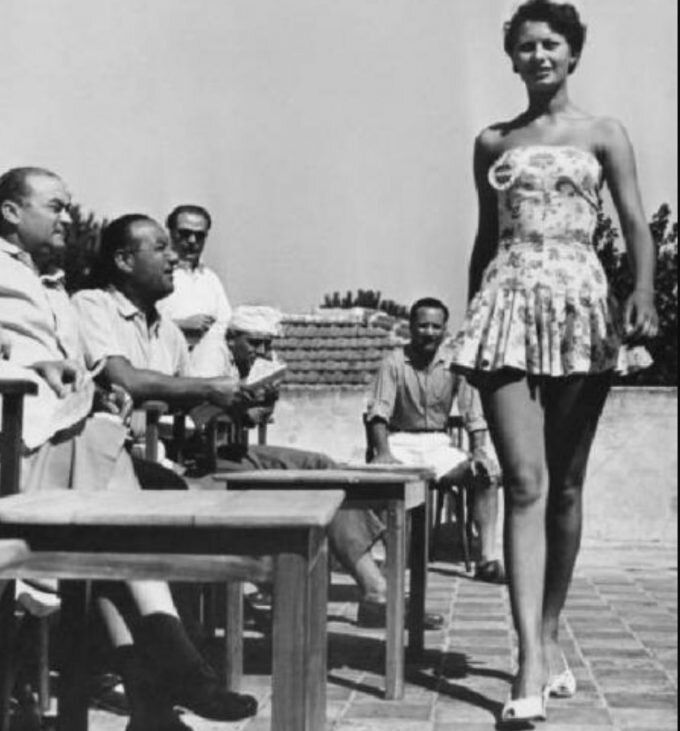 Софи Лорен участвует в конкурсе «Мисс Италия 1950», Википедия