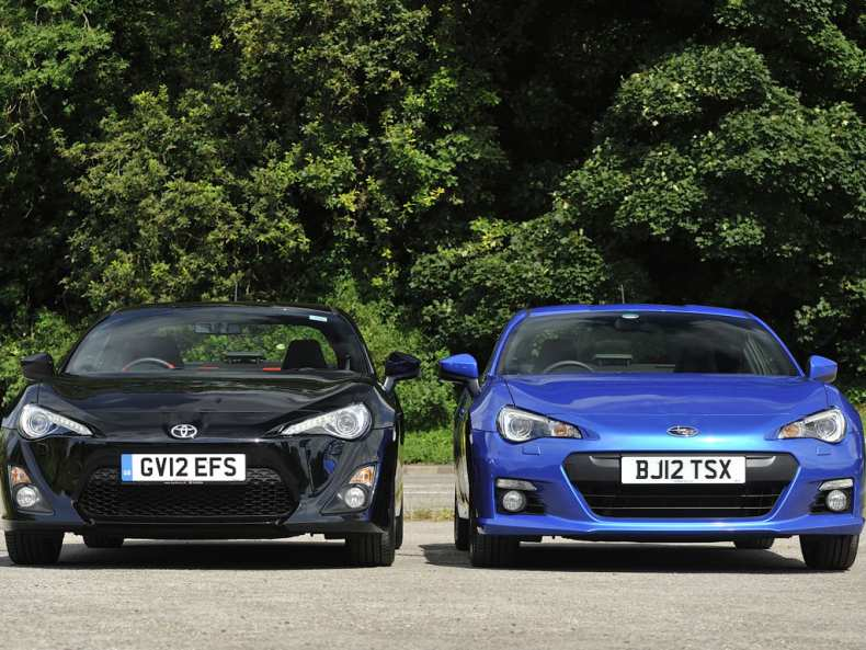 Toyota GT86,  Subaru BRZ