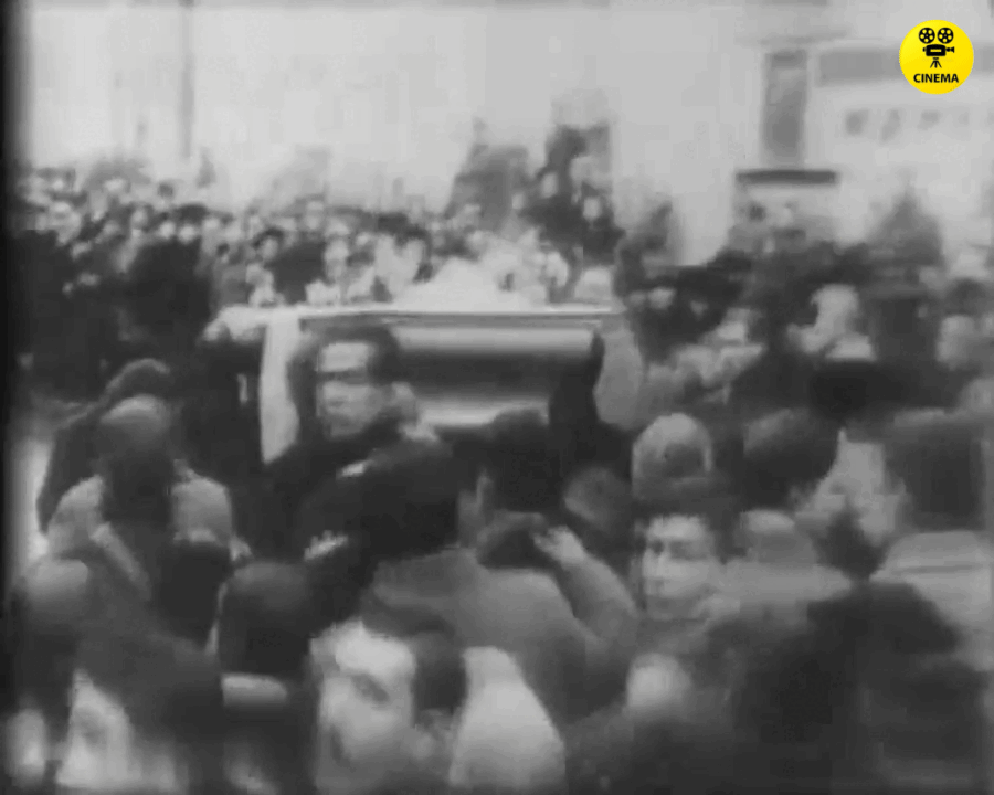 Похороны Веры Холодной.