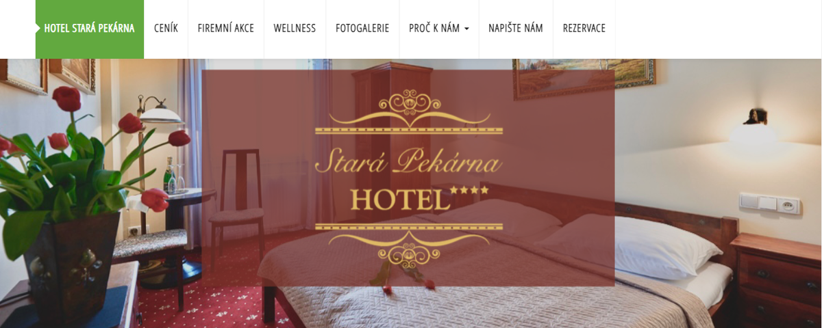 WELLNESS HOTELU STARÁ PEKÁRNA