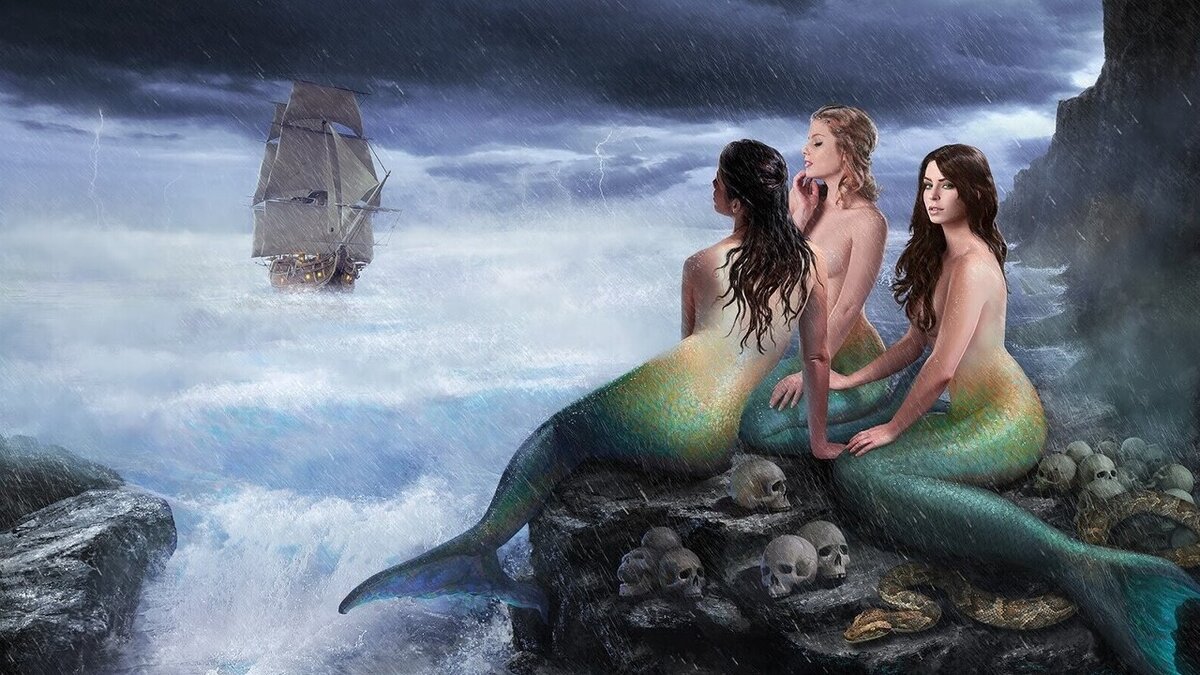 Одиссей и Серены