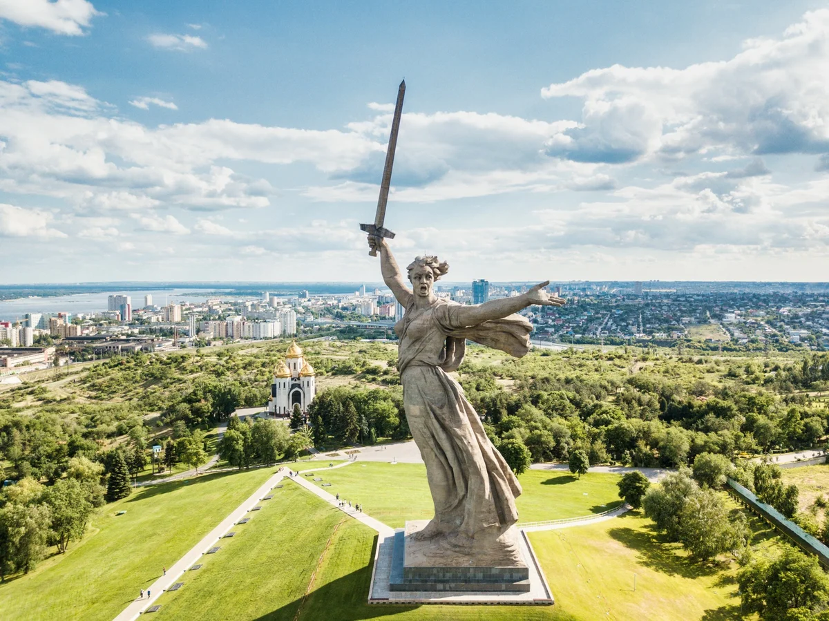 Родина-мать в Волгограде