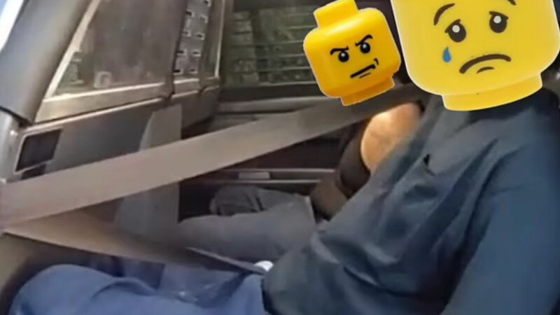     Лица преступников, скрываемые Lego. The Murrieta Police Department