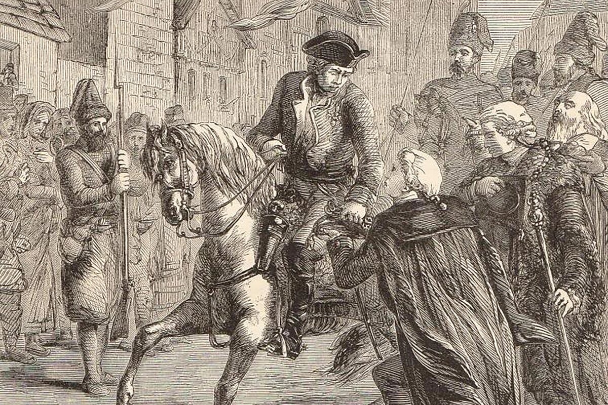 Вступление Суворова в Варшаву.