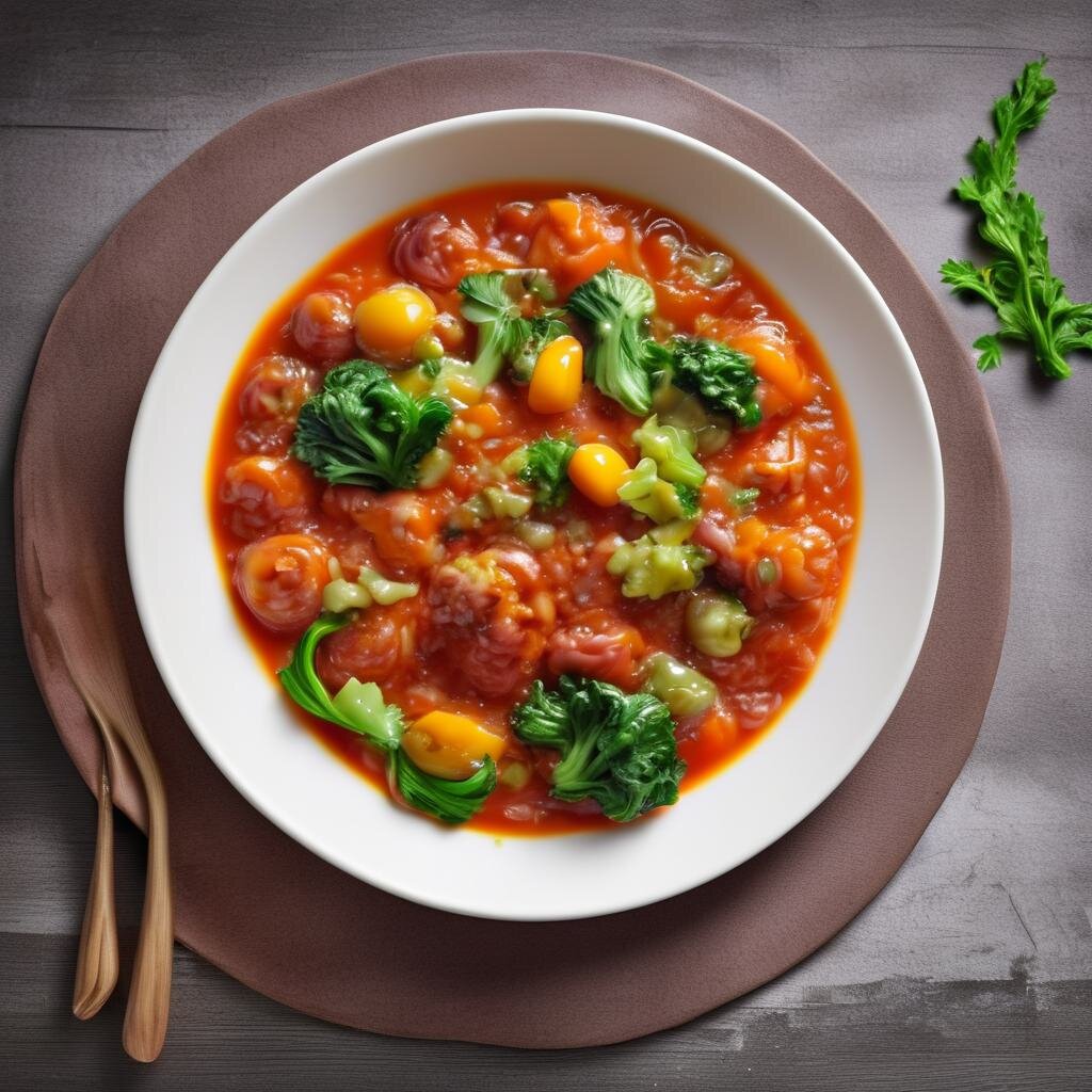 Оформление блюда