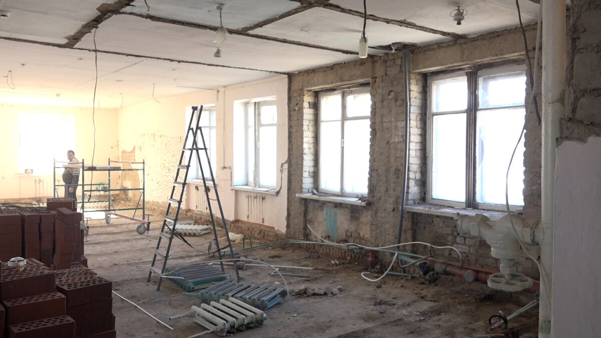 реконструкция и капремонт зданий.