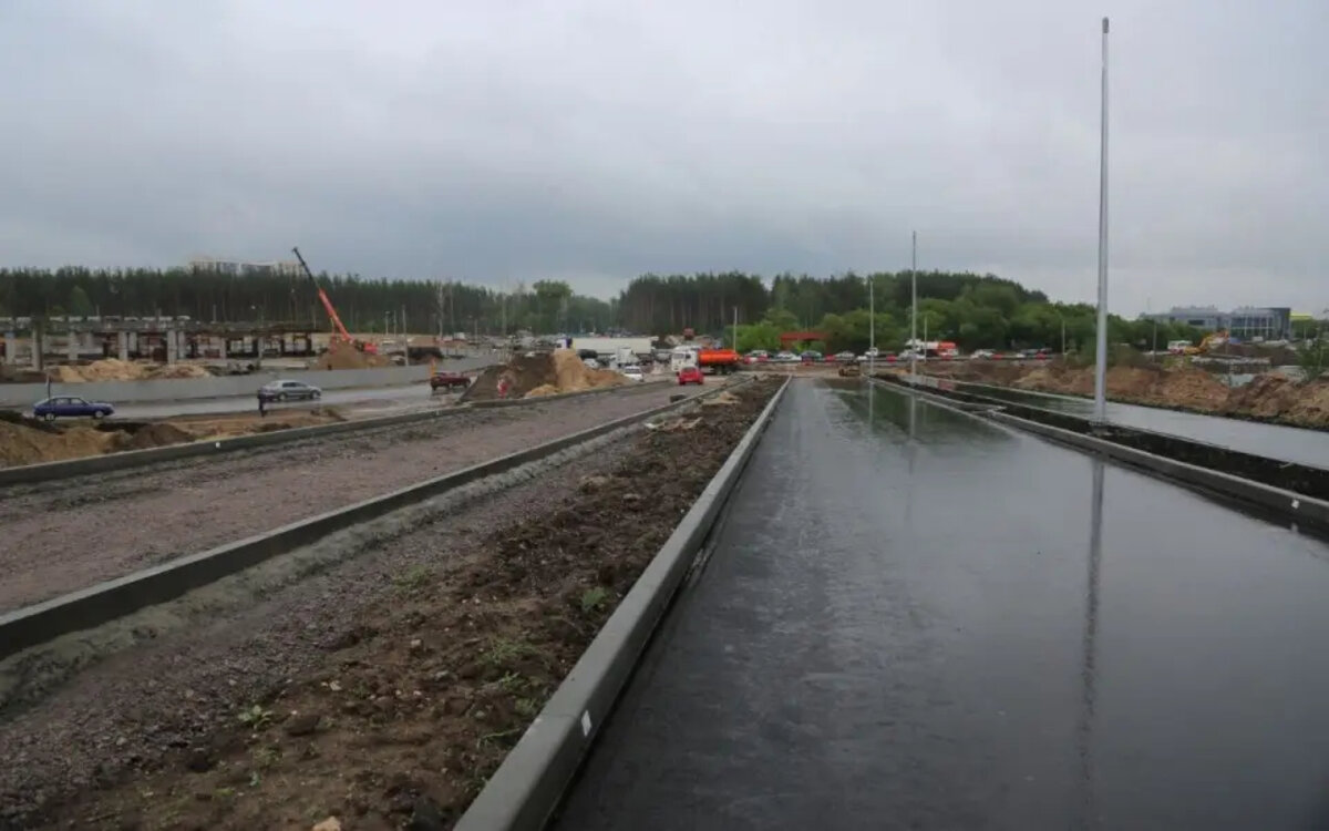    Питерское «Возрождение» займется последним этапом Остужевской развязки за 3,4 млрд рублей Фото из телеграм-канала мэра