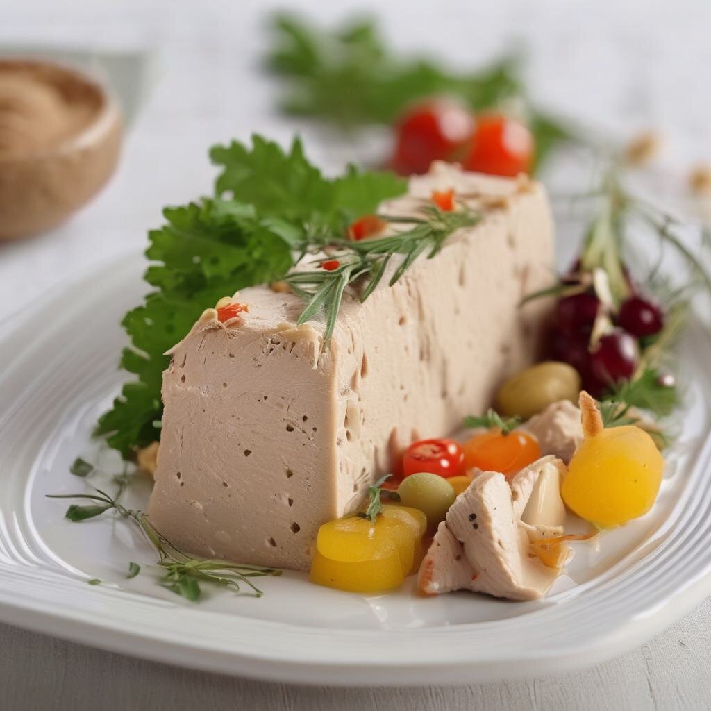 Оформление паштета