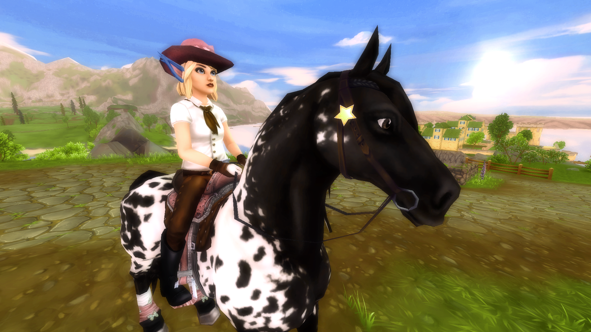 мой скриншот: Вид на Форт Пинта и старая моделька спортивной фризской