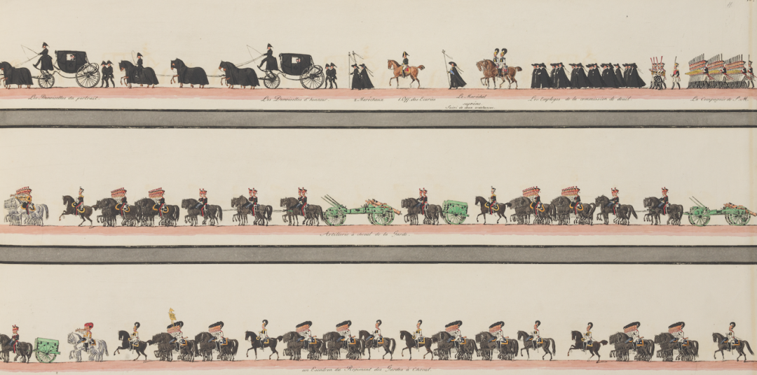 Траурная процессия Александра I, 1826