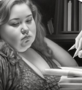 Ириночка Сергеевна думает о Ялте и о ЗАГСе.