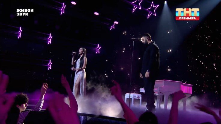Кадр из шоу «Новая Фабрика звезд»