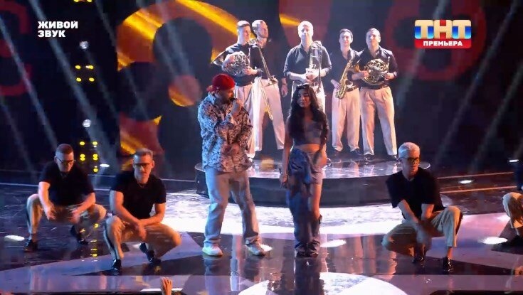 Кадр из шоу «Новая Фабрика звезд»