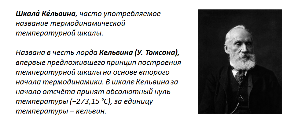 А кто такой Кельвин?