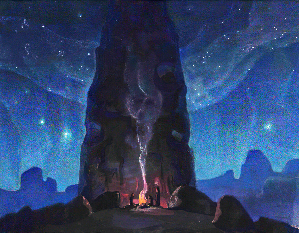 На фото: картина «Огонь».1966. Худ.Смирнов-Русецкий Борис Алексеевич (1905-1993) - советский художник-живописец, учёный, писатель, общественный деятель.
Место хранения: Мемориальный музей космонавтики
