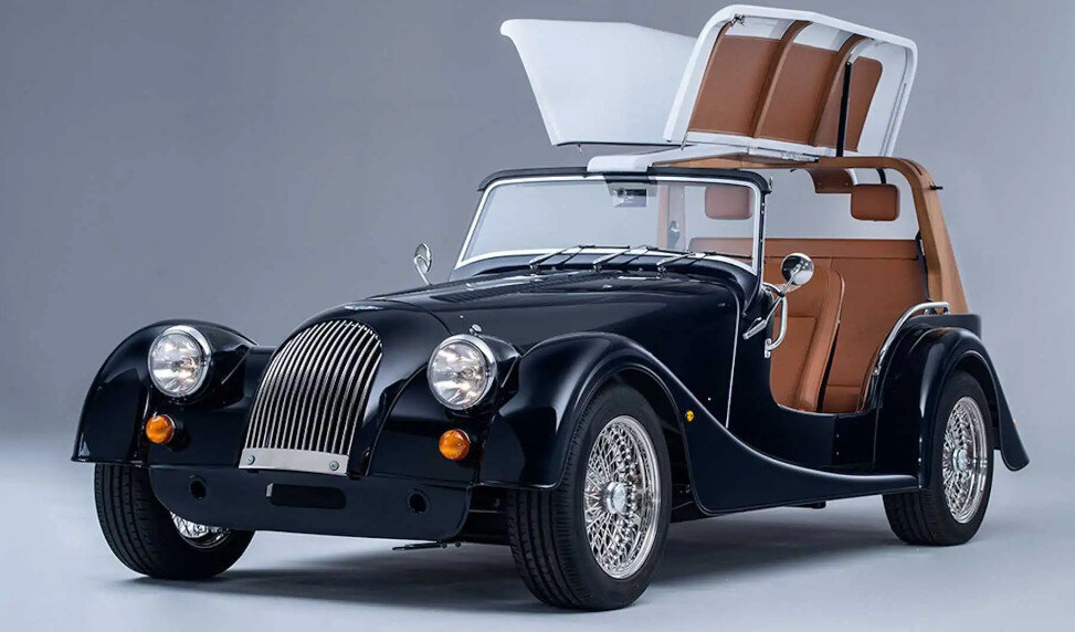 Morgan Plus 4 Spiaggina (2023). Уникальный и изысканный пляжный автомобиль.